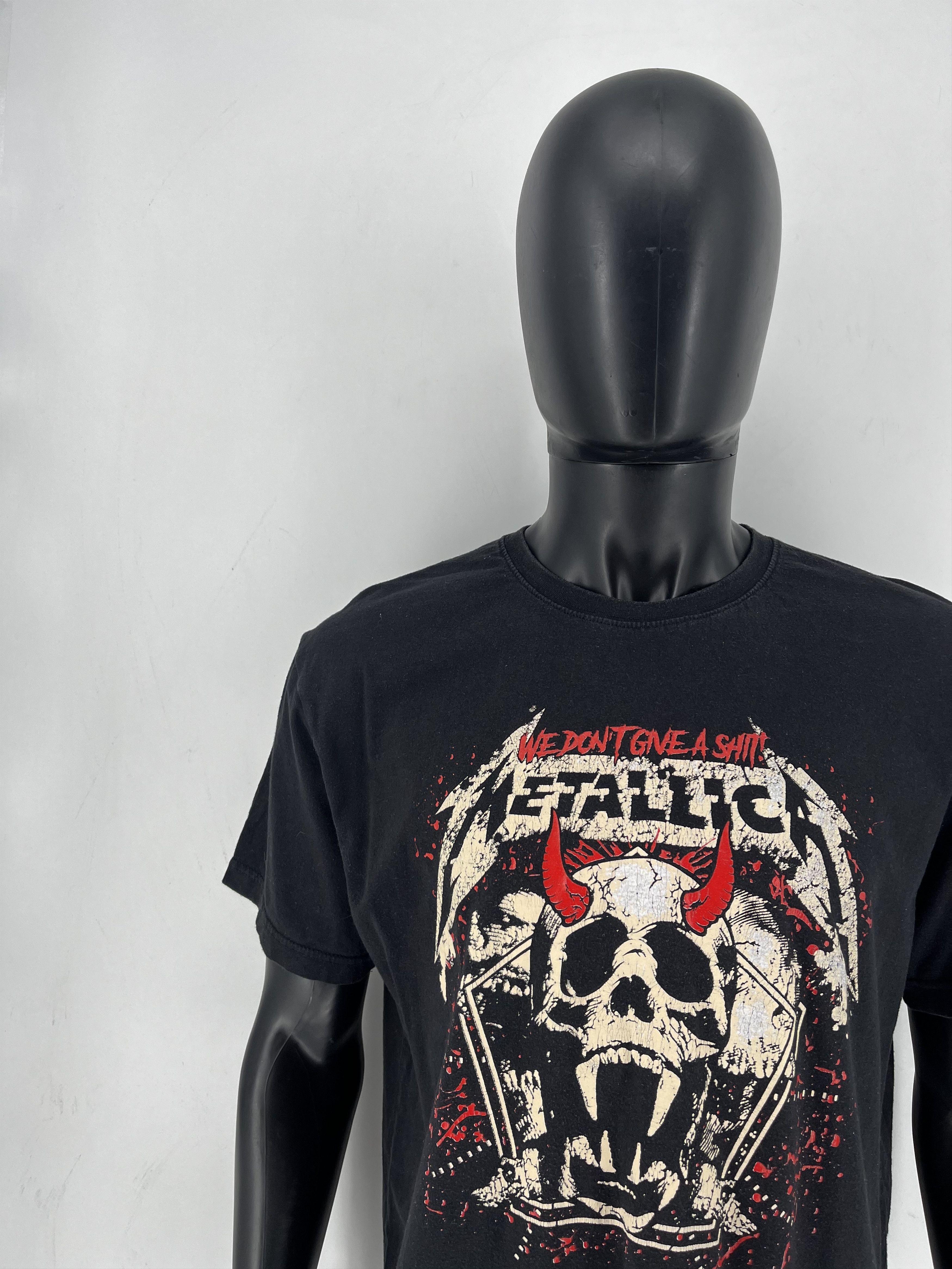 Band Tees Vintage 90s Y2K Metallica Horror Faded Band Rock Streetwear Size US L / EU 52-54 / 3 - 7 Thumbnail