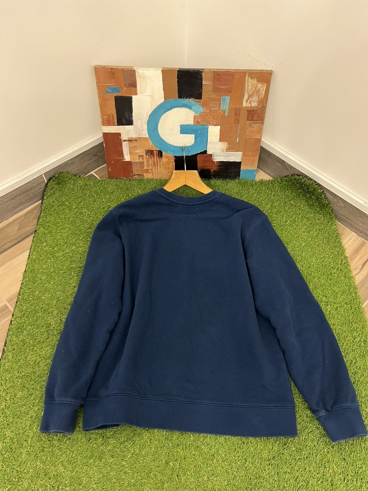 Other Vintage Folk Basic Sweatshirt Logo Blie Size XL Y2K Size US XL / EU 56 / 4 - 7 Thumbnail