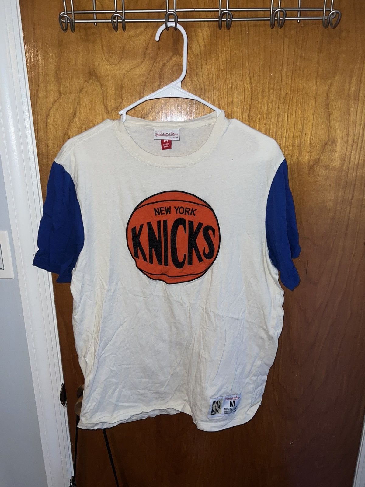 Mitchell & Ness Vintage New York Knicks tshirt Size US M / EU 48-50 / 2 - 1 Thumbnail
