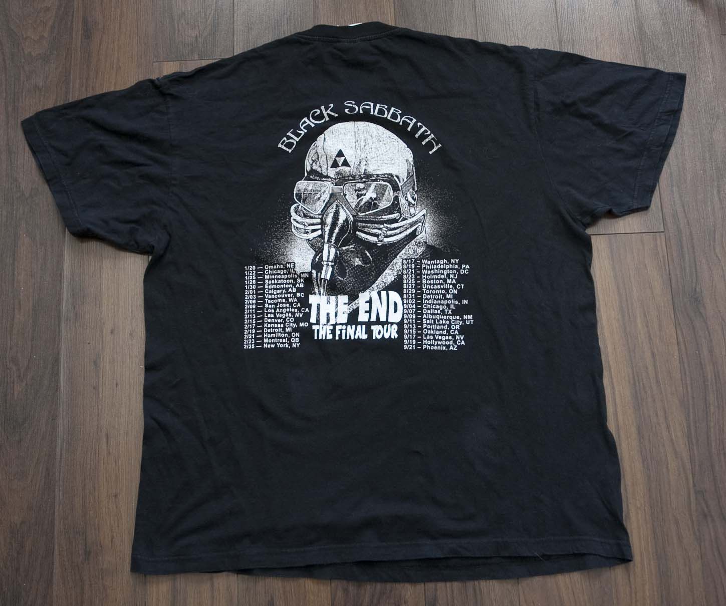 Band Tees Black Sabbath Ozzy Osbourne T Shirt End Final Tour Size XXL Size US XXL / EU 58 / 5 - 1 Thumbnail