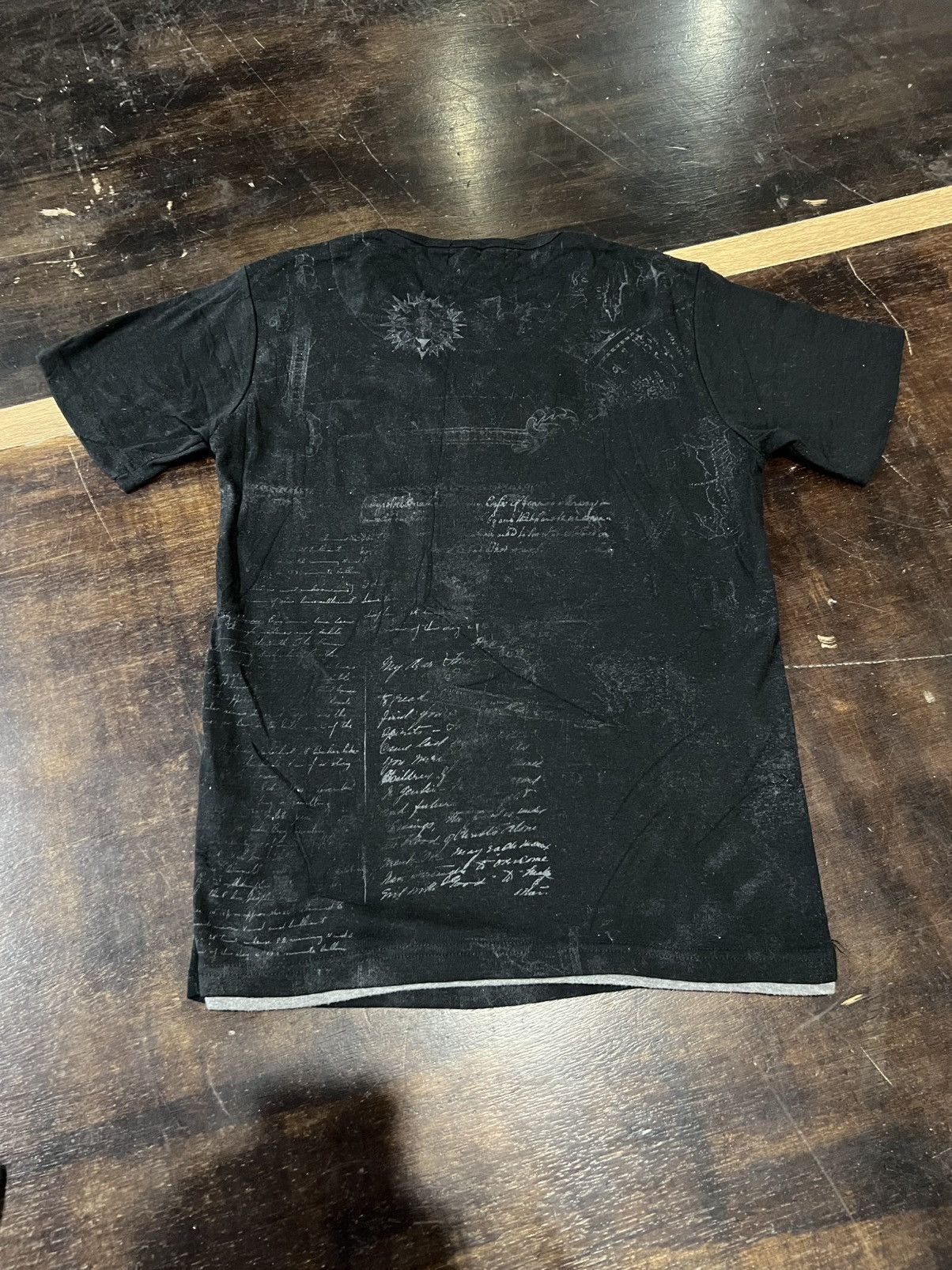 In The Attic In The Attic Homme Lace-Up Graphic Poem Tee Size US M / EU 48-50 / 2 - 9 Thumbnail