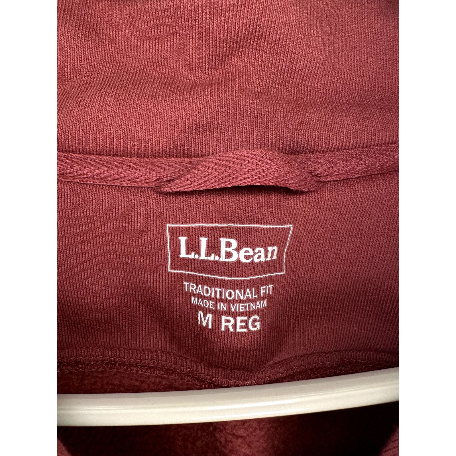 Other L.L.Bean Quarter-Zip Pullover Sweater Burnt Red Medium Size US M / EU 48-50 / 2 - 3 Thumbnail