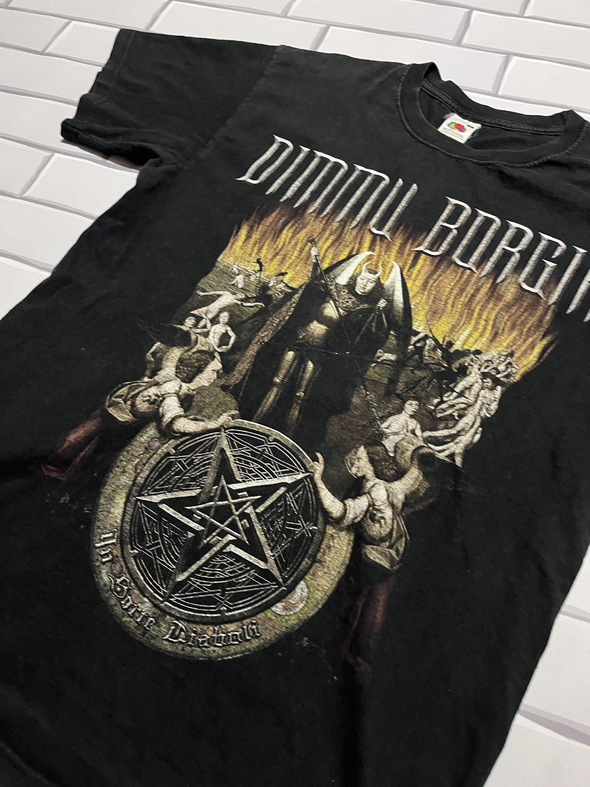 Fruit Of The Loom Vintage Dimmur Borgir Size US M / EU 48-50 / 2 - 1 Thumbnail