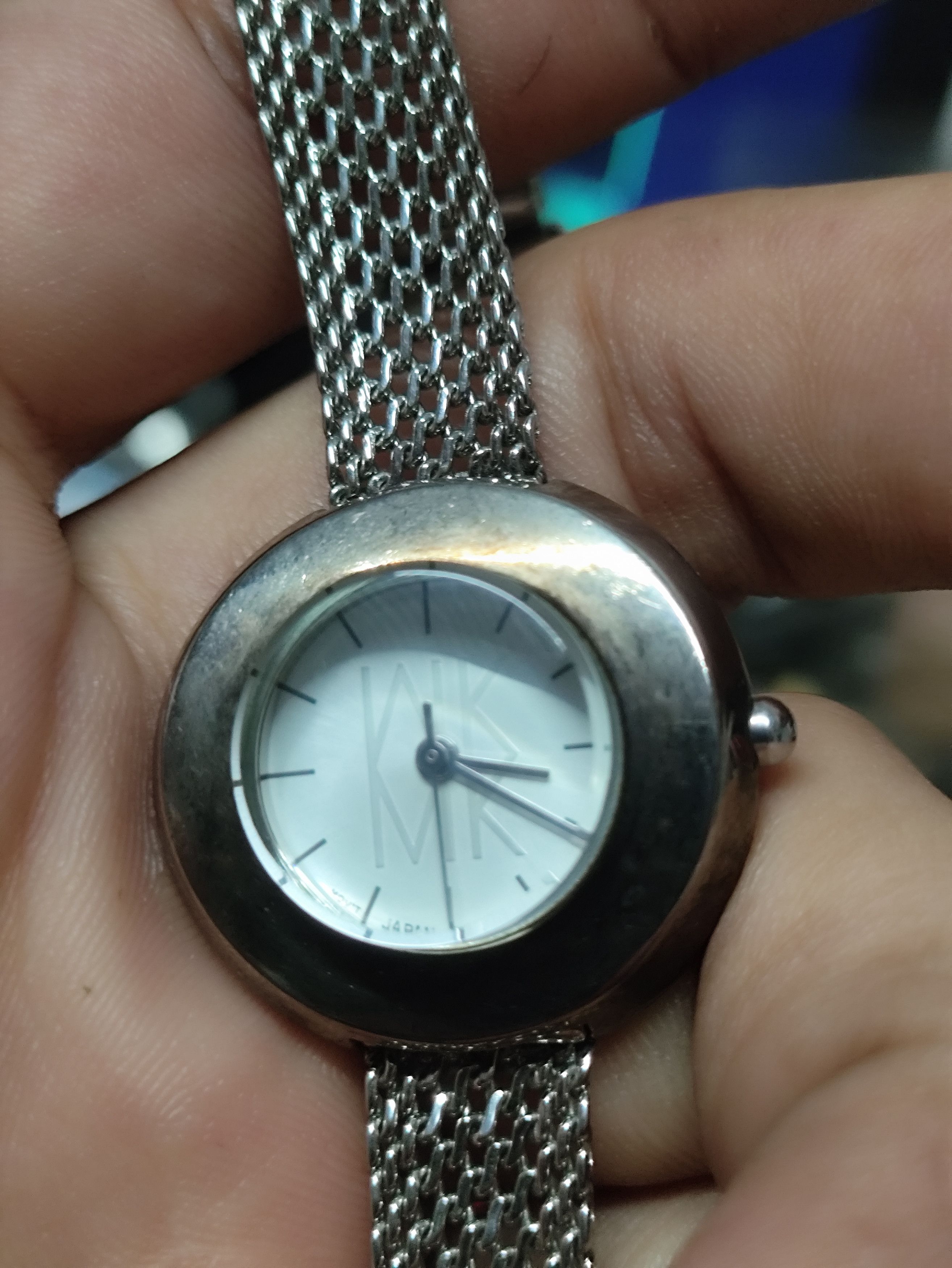 Michel Klein × Vintage MK MICHEL KLEIN LADIES VINTAGE WATCH FULL STEEL Size ONE SIZE - 3 Thumbnail