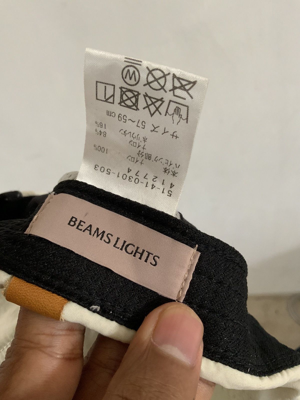Japanese Brand Beams Lights Adjustable hat Size ONE SIZE - 10 Thumbnail