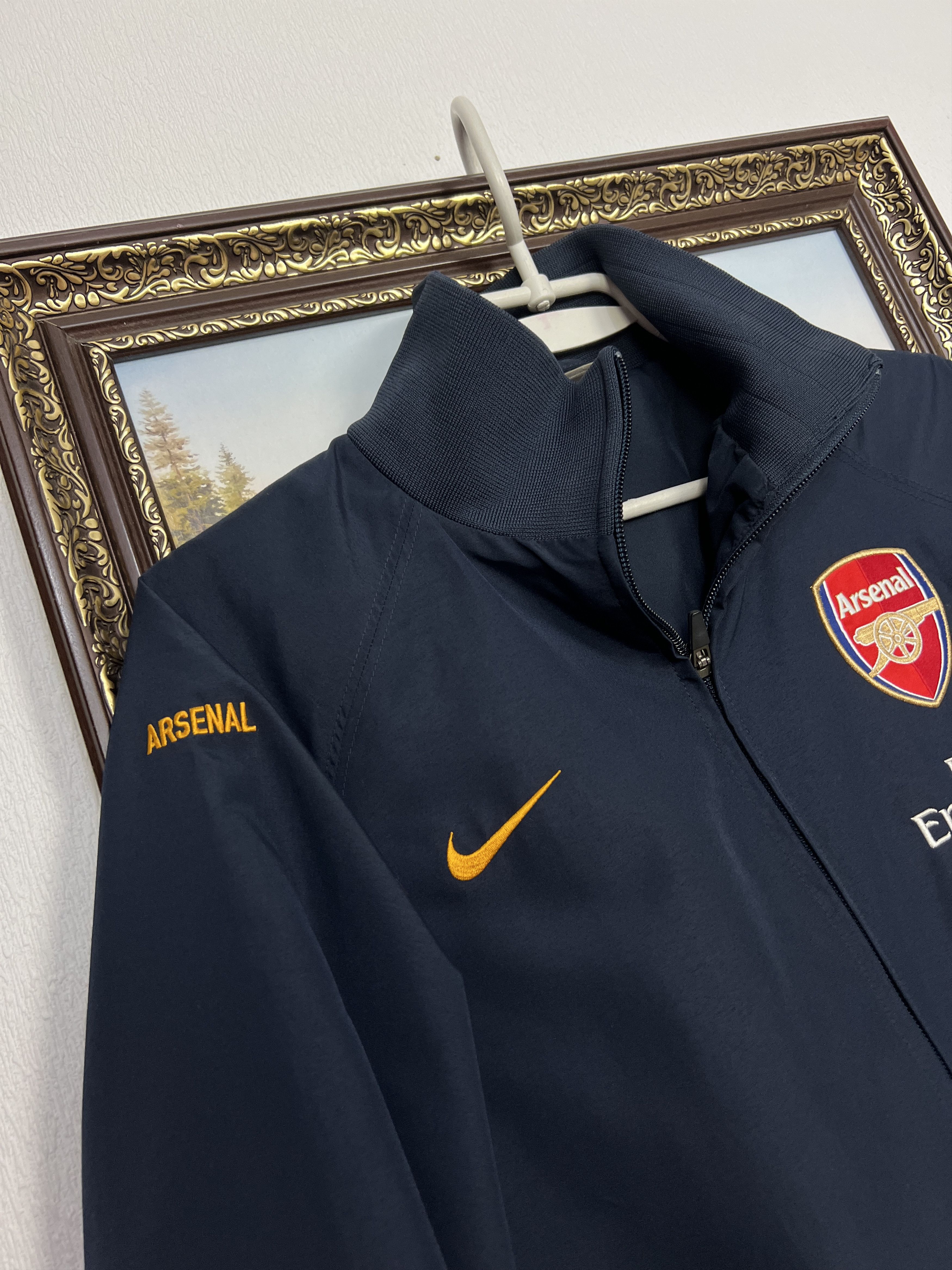 Nike Vintage Arsenal Football Jacket Soccer Track Top Rare Hype Size US L / EU 52-54 / 3 - 6 Thumbnail