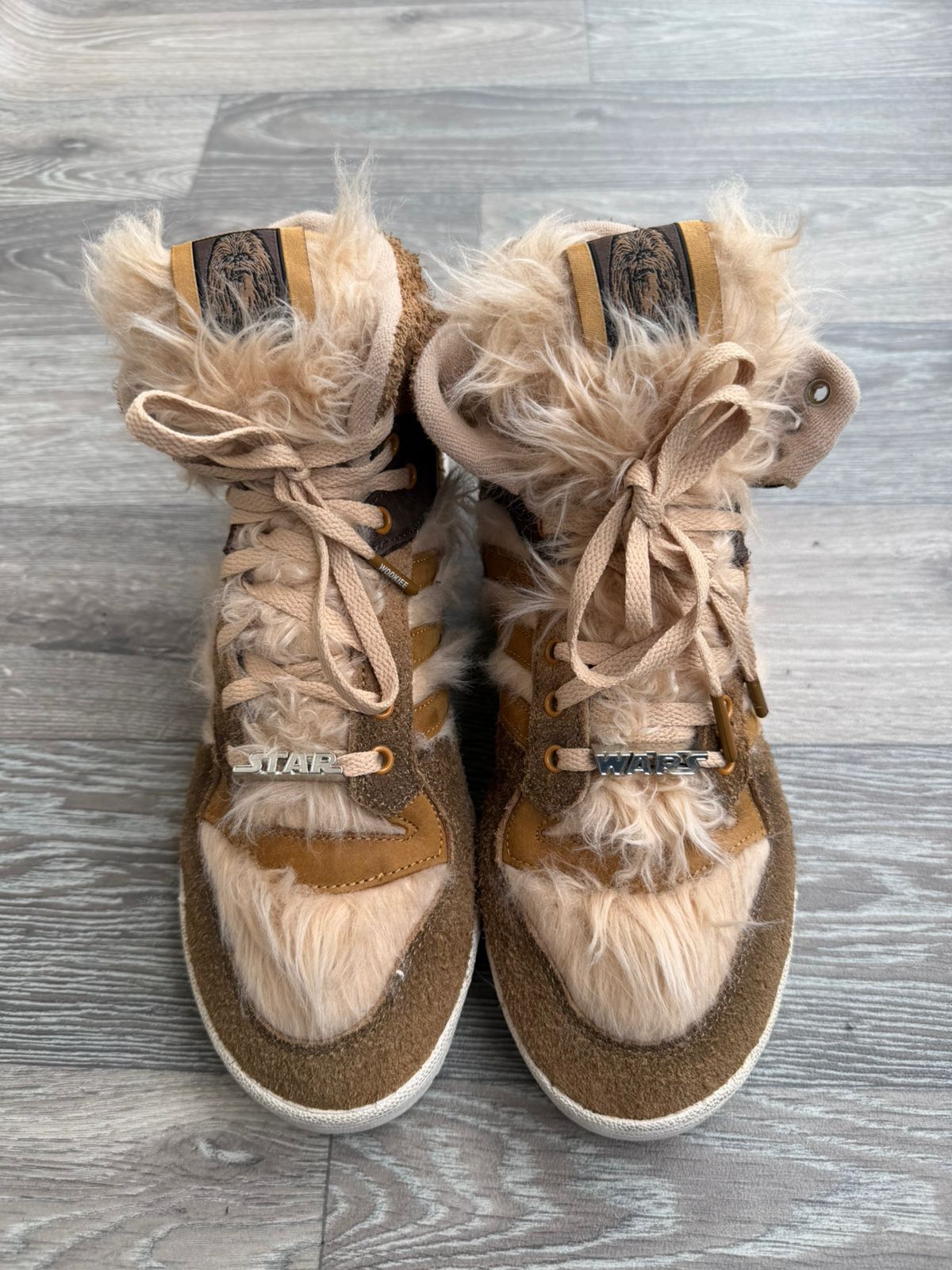 Adidas Adidas Rivalry Hi Star Wars 'Chewbacca' Sneakers Sz 42 Size US 9 / EU 42 - 15 Thumbnail