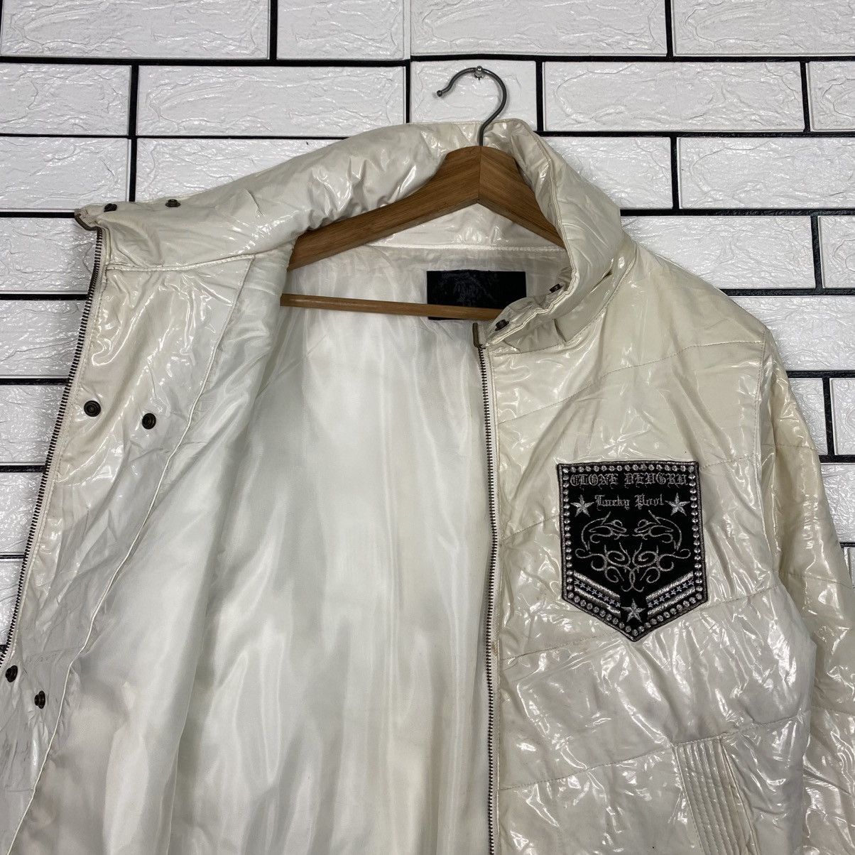 Hysteric Glamour 📌Love And Party Puffer Jacket Punk Design Biker Size US M / EU 48-50 / 2 - 15 Thumbnail