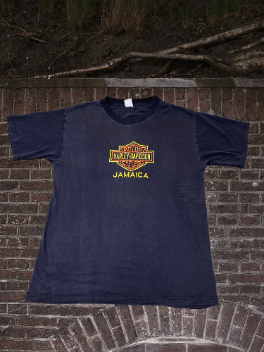 Harley Davidson Harley Davidson Motor Cycle Jamaica Embroidered Mens T-Shirt Size US XXL / EU 58 / 5 - 1 Thumbnail