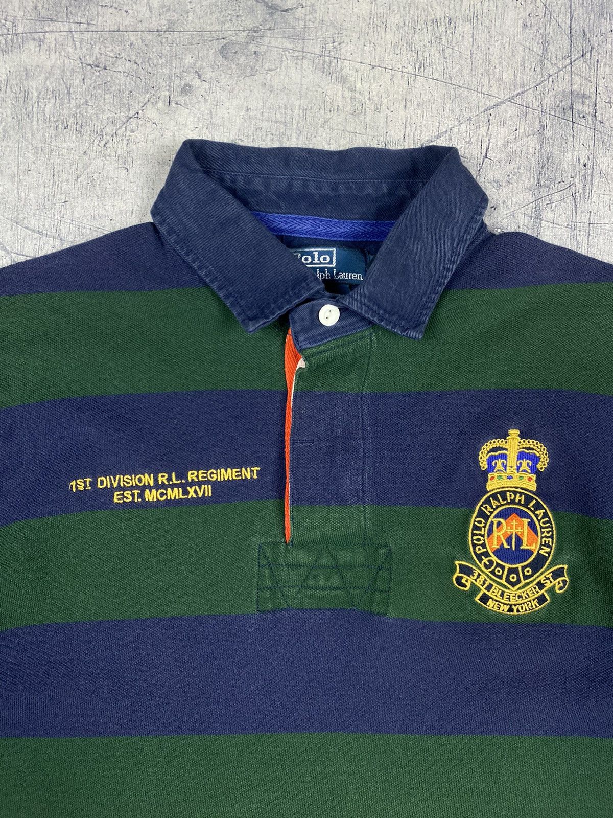Polo Ralph Lauren Vintage Polo Ralph Lauren Designer Striped T Shirt Tee Size US L / EU 52-54 / 3 - 5 Thumbnail