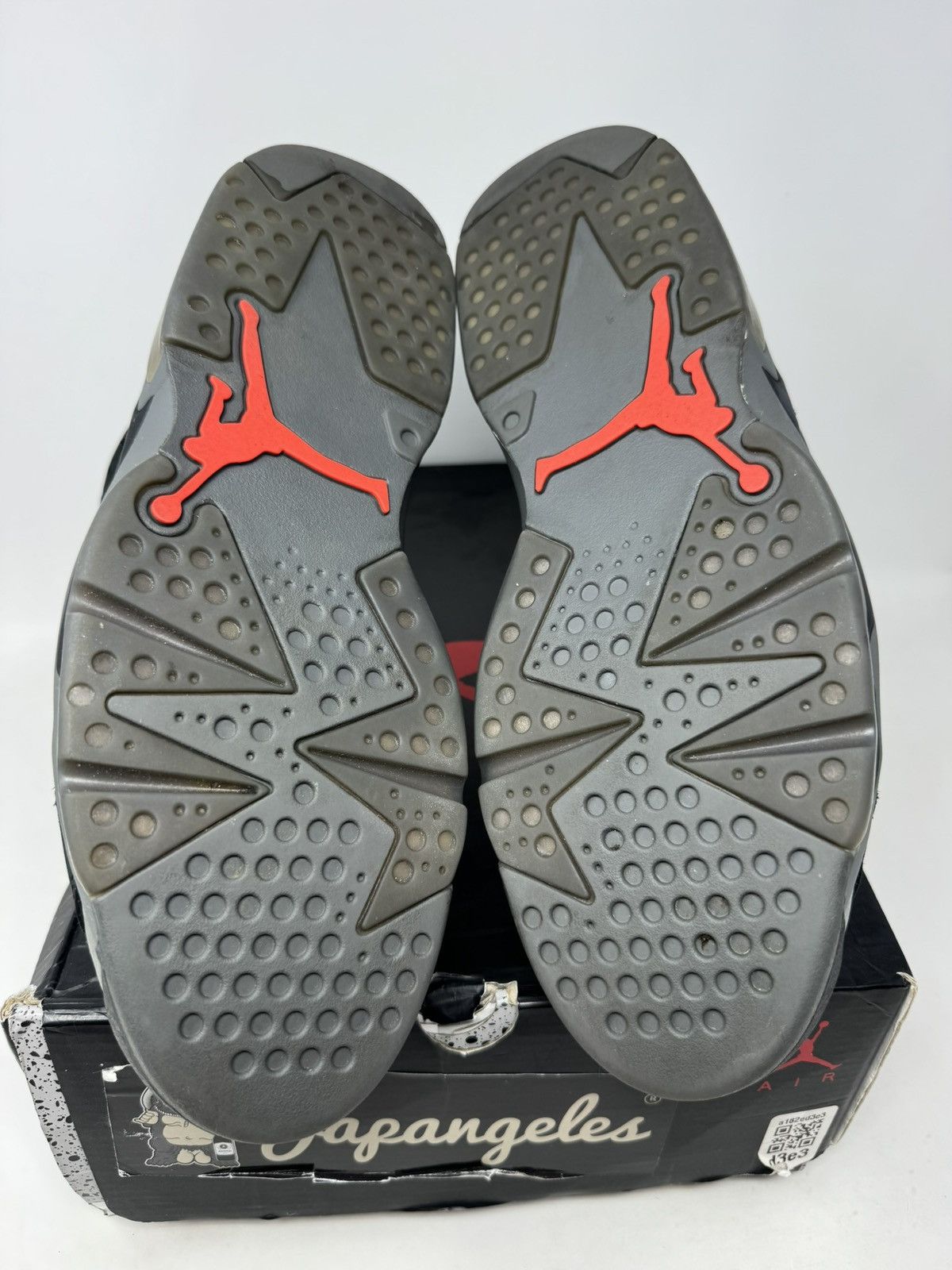 Jordan Brand Nike Air Jordan 6 Retro PSG Iron Grey Size US 13 / EU 46 - 6 Thumbnail