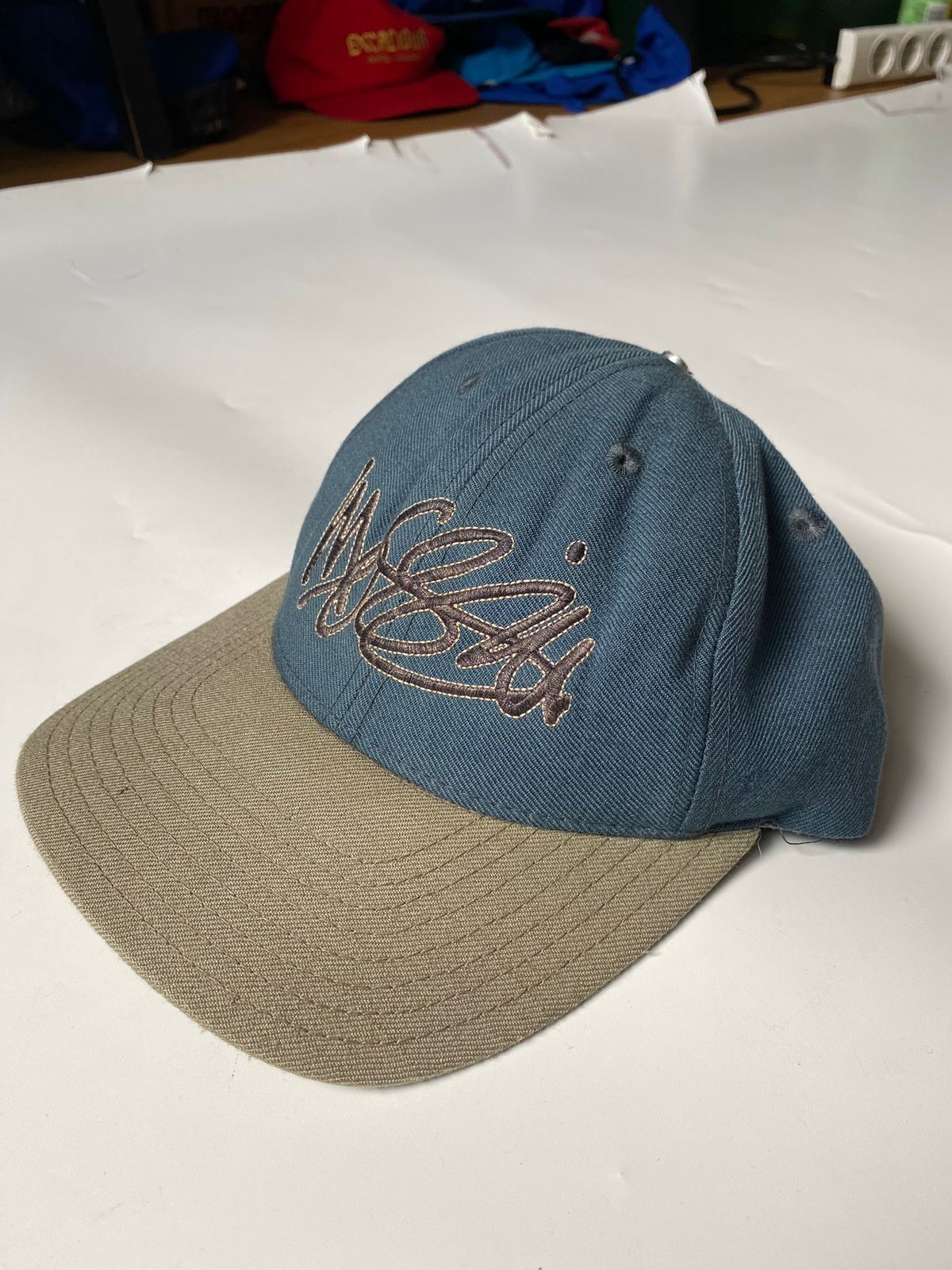 Mossimo Vintage 90's Mossimo Skateboard Hat Two Tone Size ONE SIZE - 5 Thumbnail