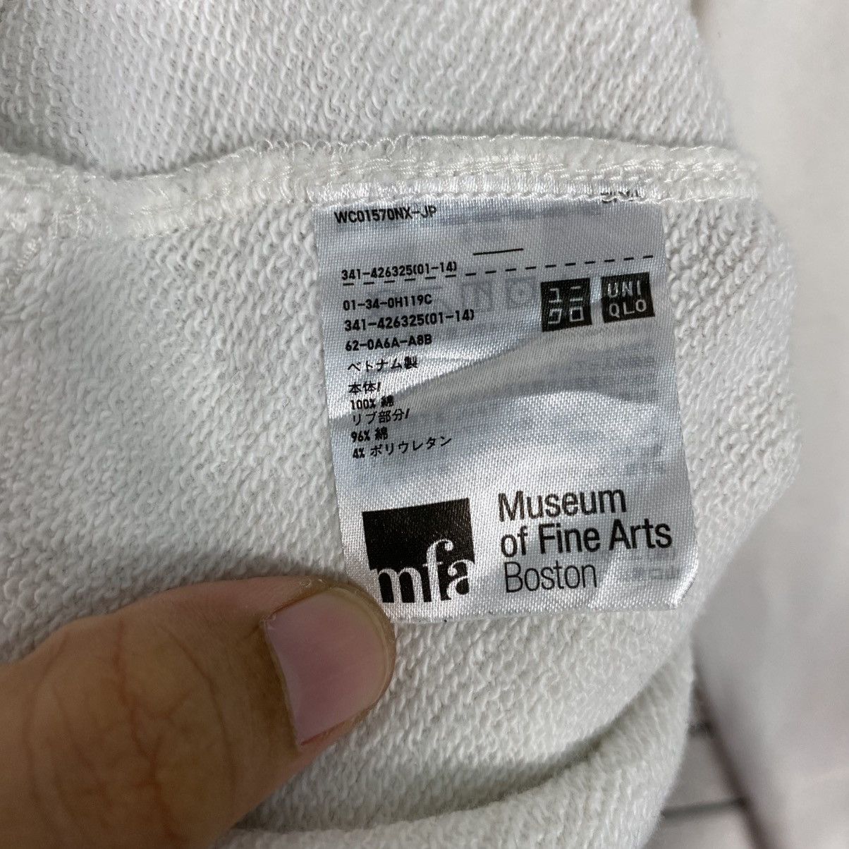 Japanese Brand 📌Vintage Sweatshirt UT Museum of Fine Arts Boston Big Logo Size US XL / EU 56 / 4 - 18 Thumbnail