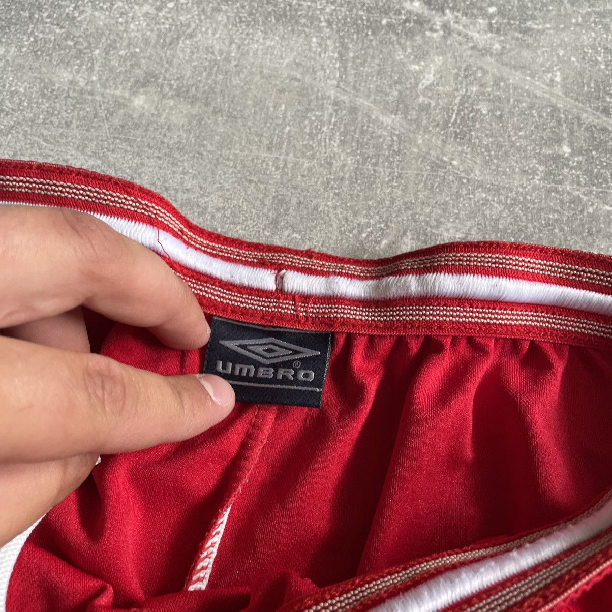 Umbro Mono vintage Umbro shorts soccer west training eric germany Size US 34 / EU 50 - 5 Thumbnail