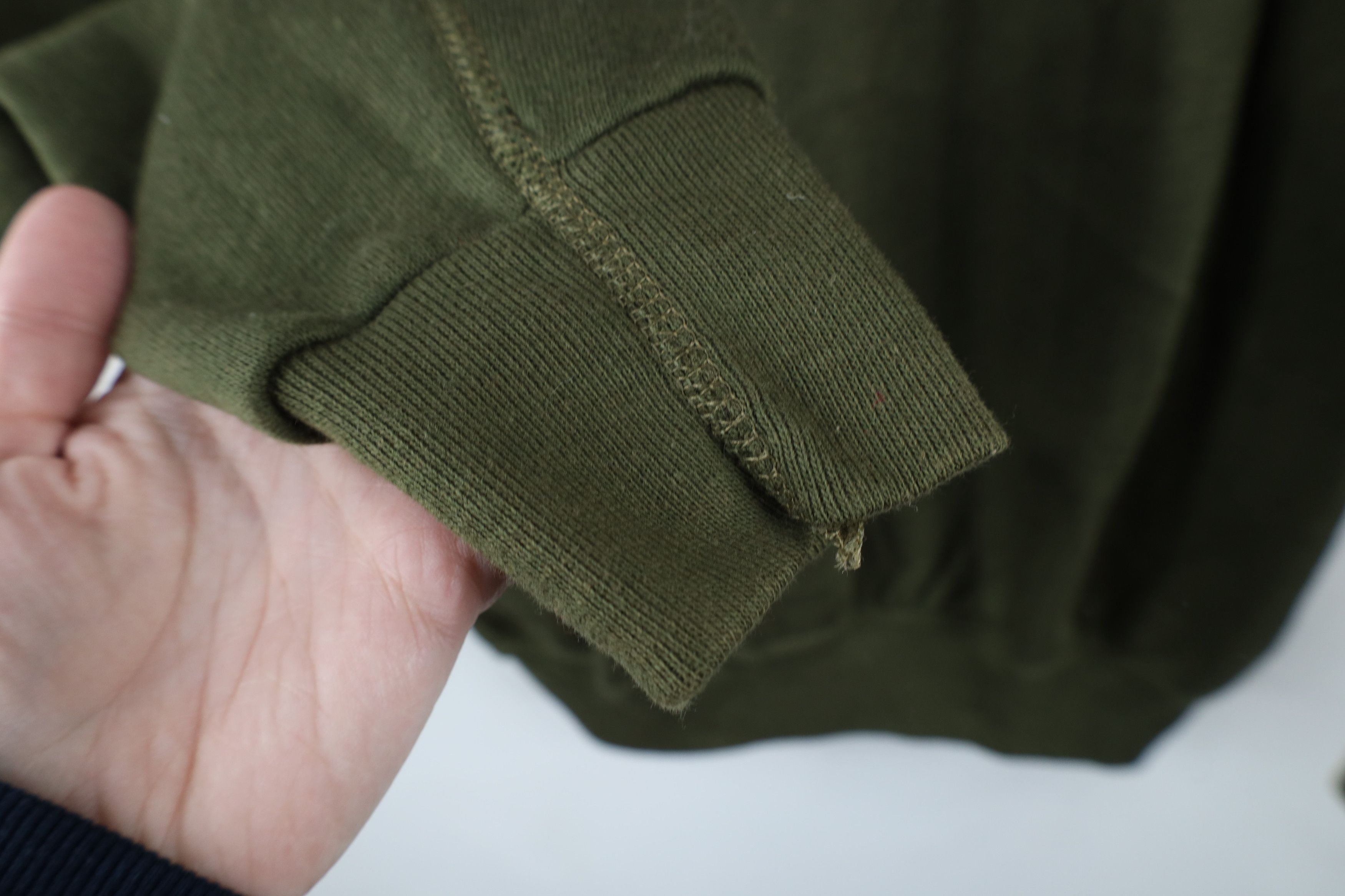 Gap × Vintage Deadstock Vintage 70s 80s Gap Crewneck Sweatshirt Olive USA Size US L / EU 52-54 / 3 - 10 Thumbnail
