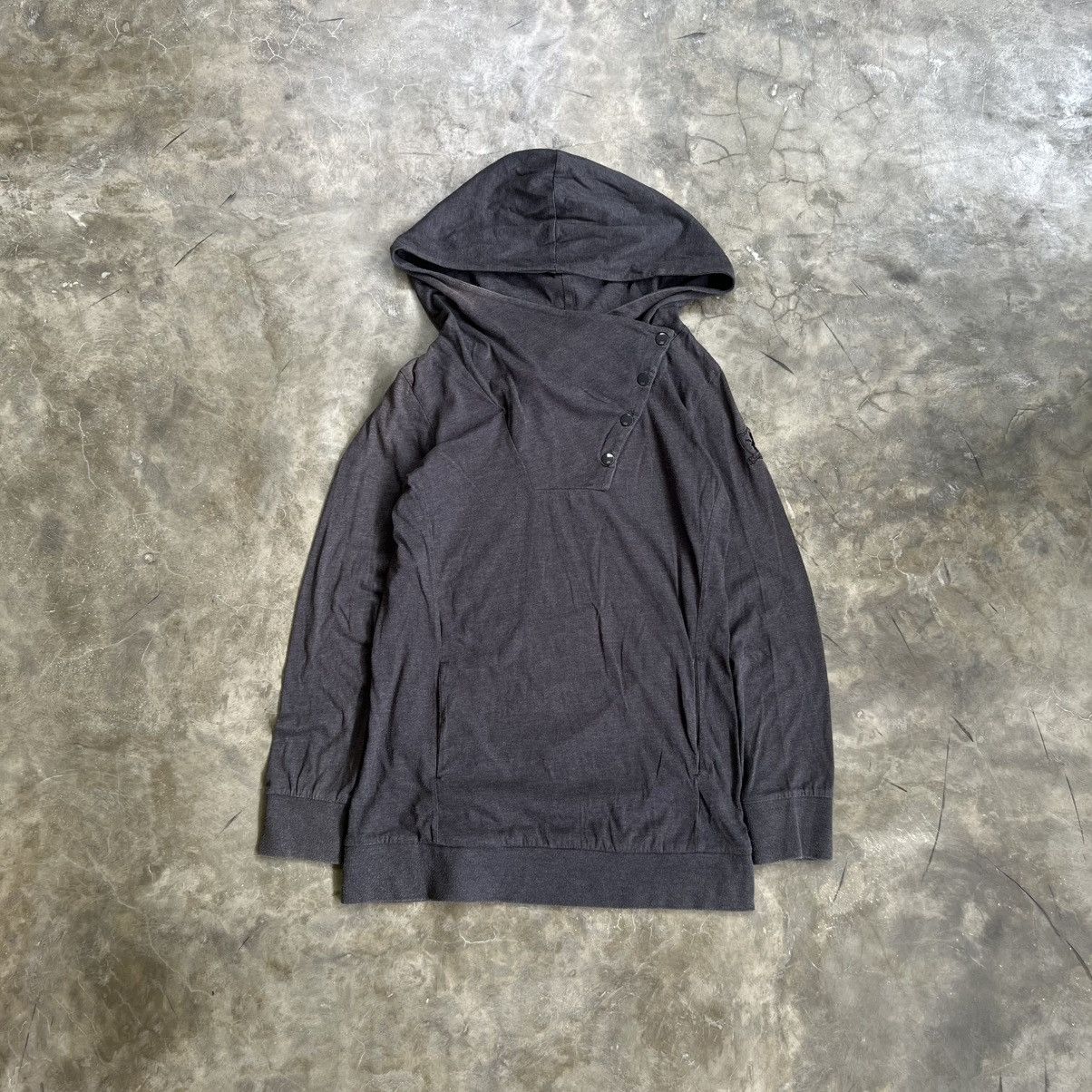 If Six Was Nine 2000s Dohc Vkei Style Asymmetrical Button hoodie Size US M / EU 48-50 / 2 - 1 Thumbnail