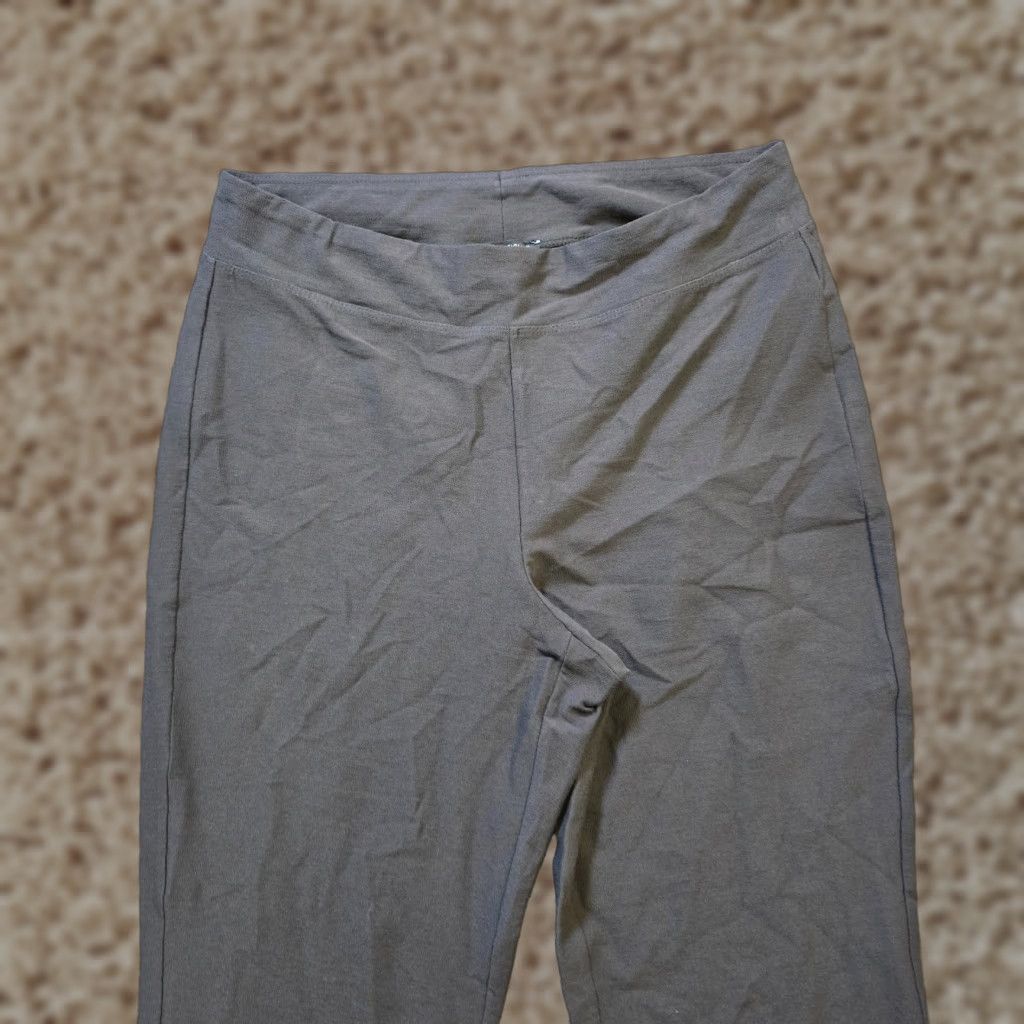 Eileen Fisher Eileen Fisher Pants Womens Small Gray Stretch Elastic Waist Straight Leg Career Size 28" / US 6 / IT 42 - 1 Thumbnail