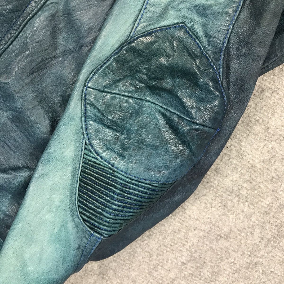 14th Addiction 14th Addiction Ifsixwasnine Style Leather Faded Jacket Size US S / EU 44-46 / 1 - 8 Thumbnail
