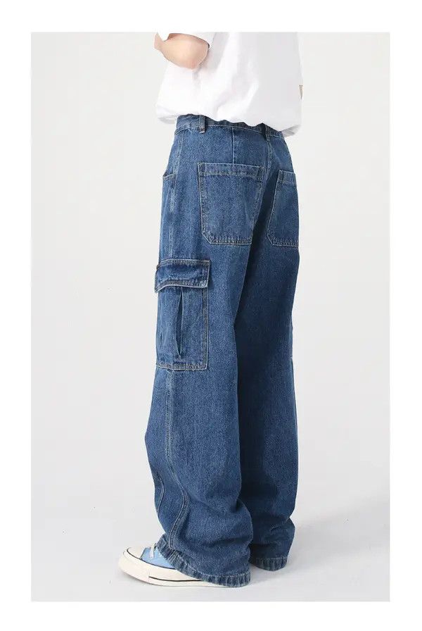 VIBE Retro loose casual work jeans Size US 32 / EU 48 - 6 Thumbnail