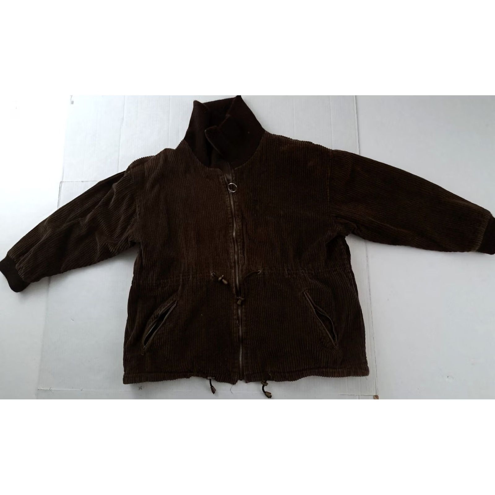 Vintage VINTAGE Corduroy Plaid Lined Brown Full Zip Jacket 2XL Parka Jacket Brown Corduroy Full Zip Unisex Adults Men Women Winter Fall 1980s Size US XXL / EU 58 / 5 - 2 Thumbnail