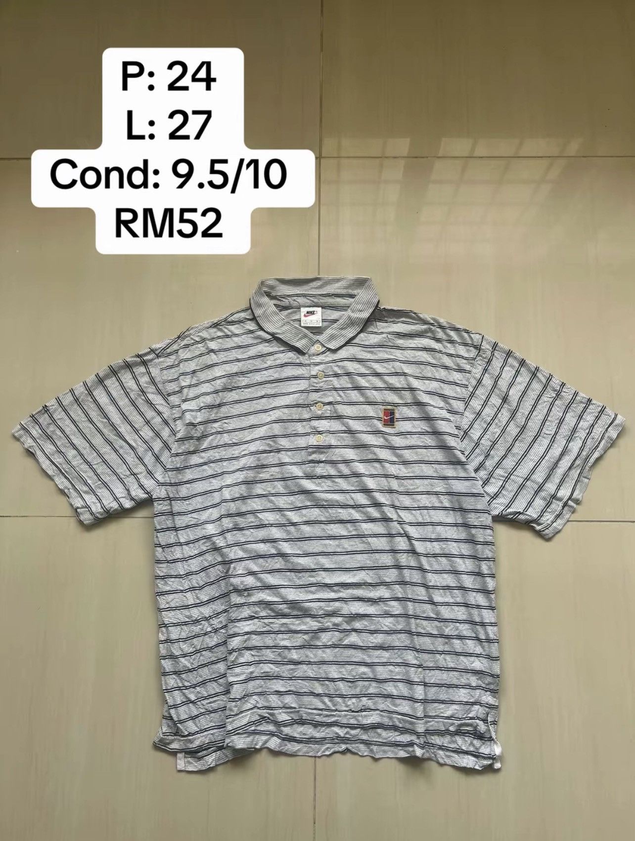 Nike Nike Court y2k Collar Shirt Size US M / EU 48-50 / 2 - 1 Preview
