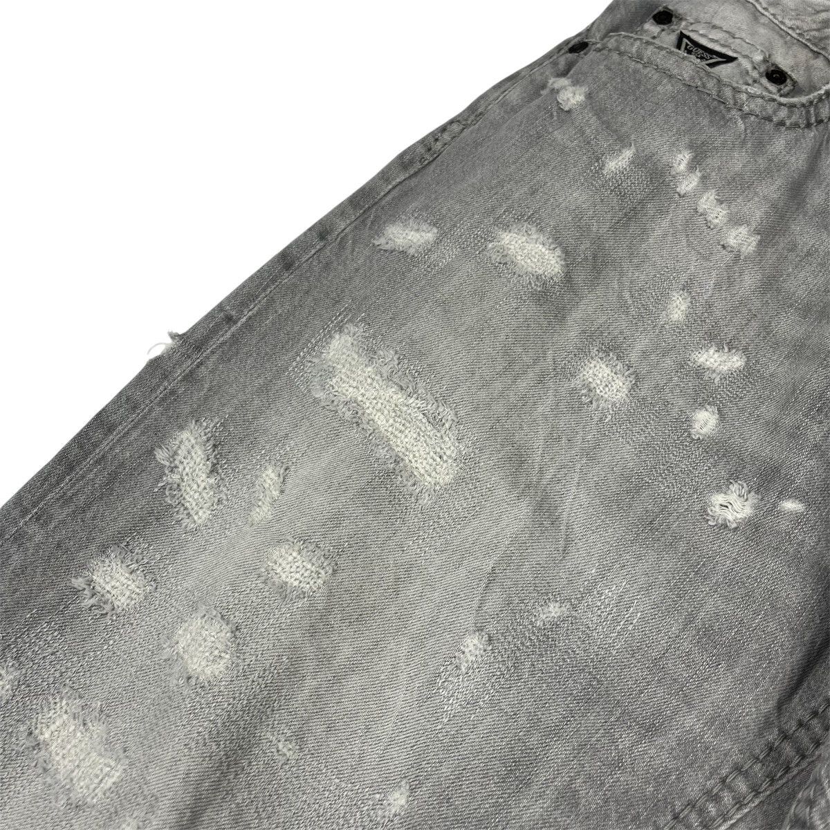 Guess Guess LA Premium Distressed Denim Jeans Size US 34 / EU 50 - 8 Thumbnail