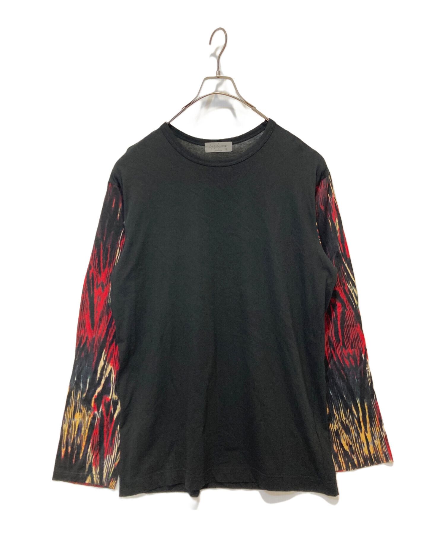 Yohji Yamamoto Yohji Yamamoto pour homme Contrast sleeve t-shirt Size US L / EU 52-54 / 3 - 1 Thumbnail