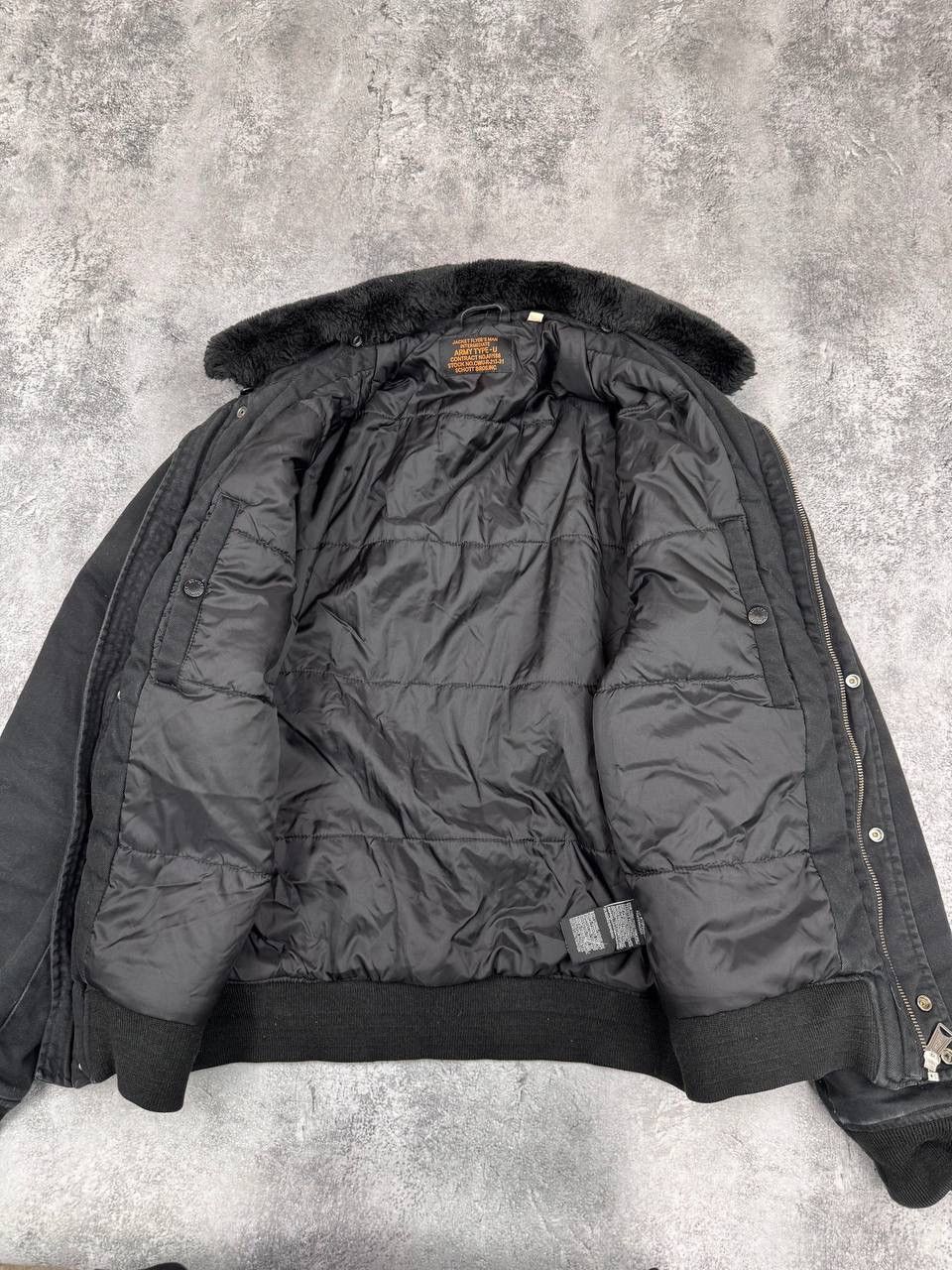 Schott Schott NYC Army Type-U Bomber Jacket CWU Military Flight Size US XL / EU 56 / 4 - 11 Thumbnail
