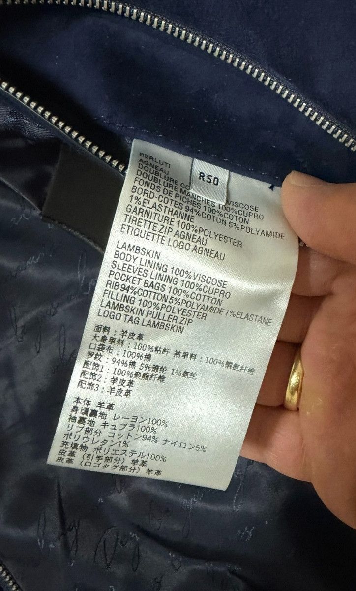 Berluti Berluti Men's Leather Jacket Size 50. Size US M / EU 48-50 / 2 - 3 Thumbnail