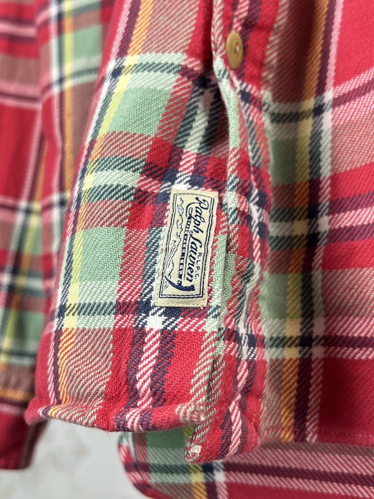 Polo Ralph Lauren Vintage Polo Ralph Lauren Plaid Flannel Shirt Size S - M Size US S / EU 44-46 / 1 - 6 Thumbnail