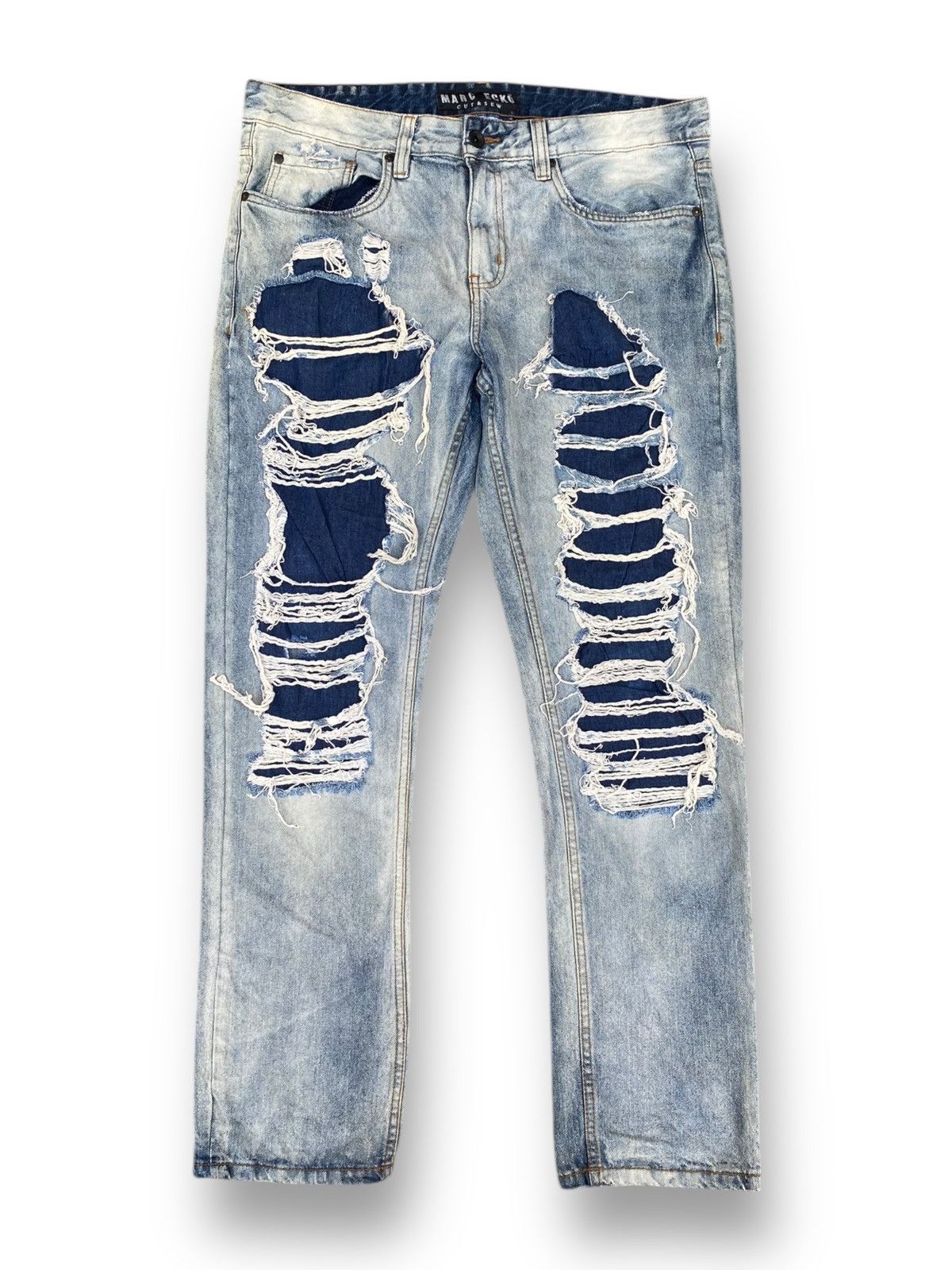 Marc Ecko Marc Ecko Distressed Jeans Denim. #D8 Size US 36 / EU 52 - 1 Thumbnail