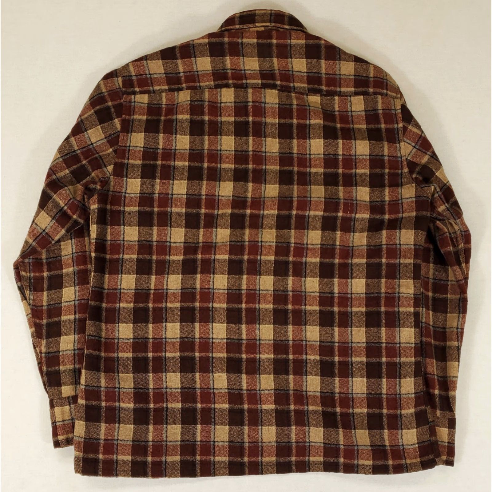 Vintage VINTAGE Beacon Street Plaid Shirt Wool Blend Flannel Louis Barry Mens M Size US M / EU 48-50 / 2 - 3 Thumbnail