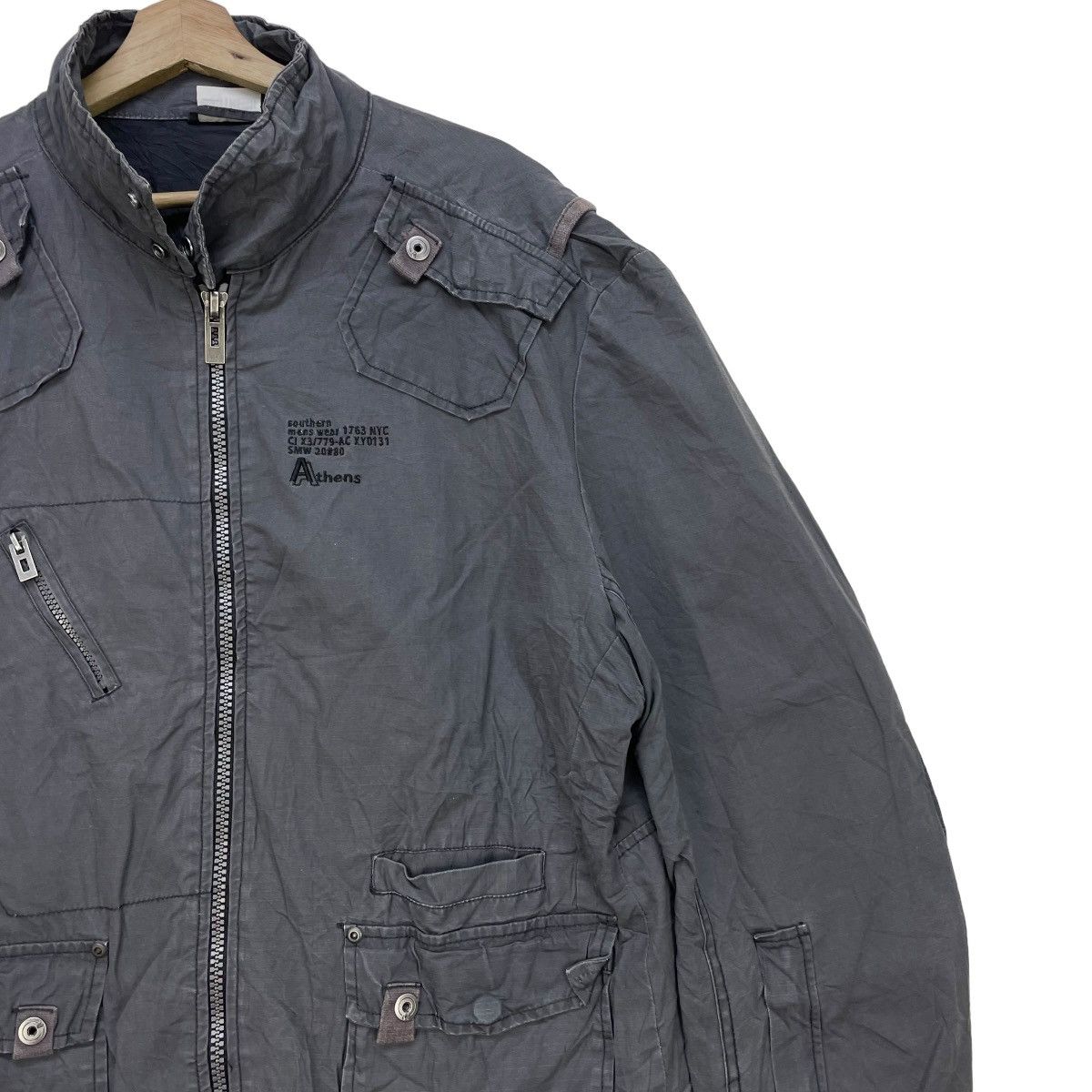 Issey Miyake × Japanese Brand Japanese Brand Southern Double Elbow Menswear Parachute Size US M / EU 48-50 / 2 - 4 Thumbnail