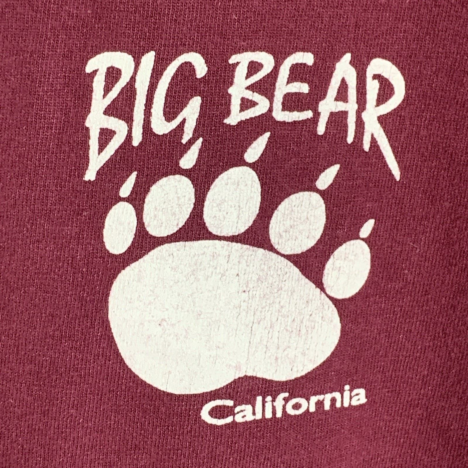 Hanes BIG BEAR California 4XL Graphic T-Shirt Hanes Tagless Flaw Size US XXL / EU 58 / 5 - 4 Thumbnail