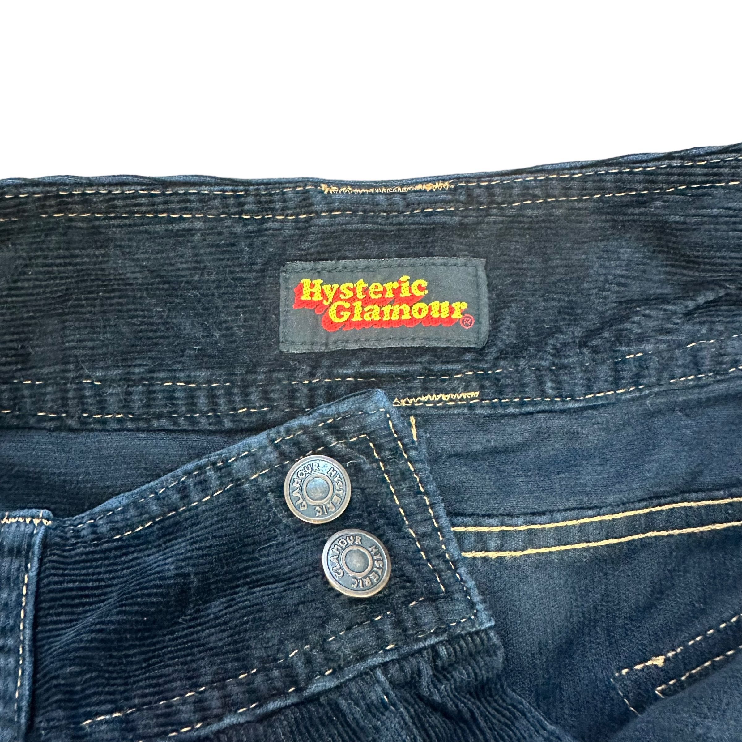 Hysteric Glamour HYSTERIC GLAMOUR CORDUROY MINI SKIRT #8224-207 Size 28" / US 6 / IT 42 - 5 Thumbnail