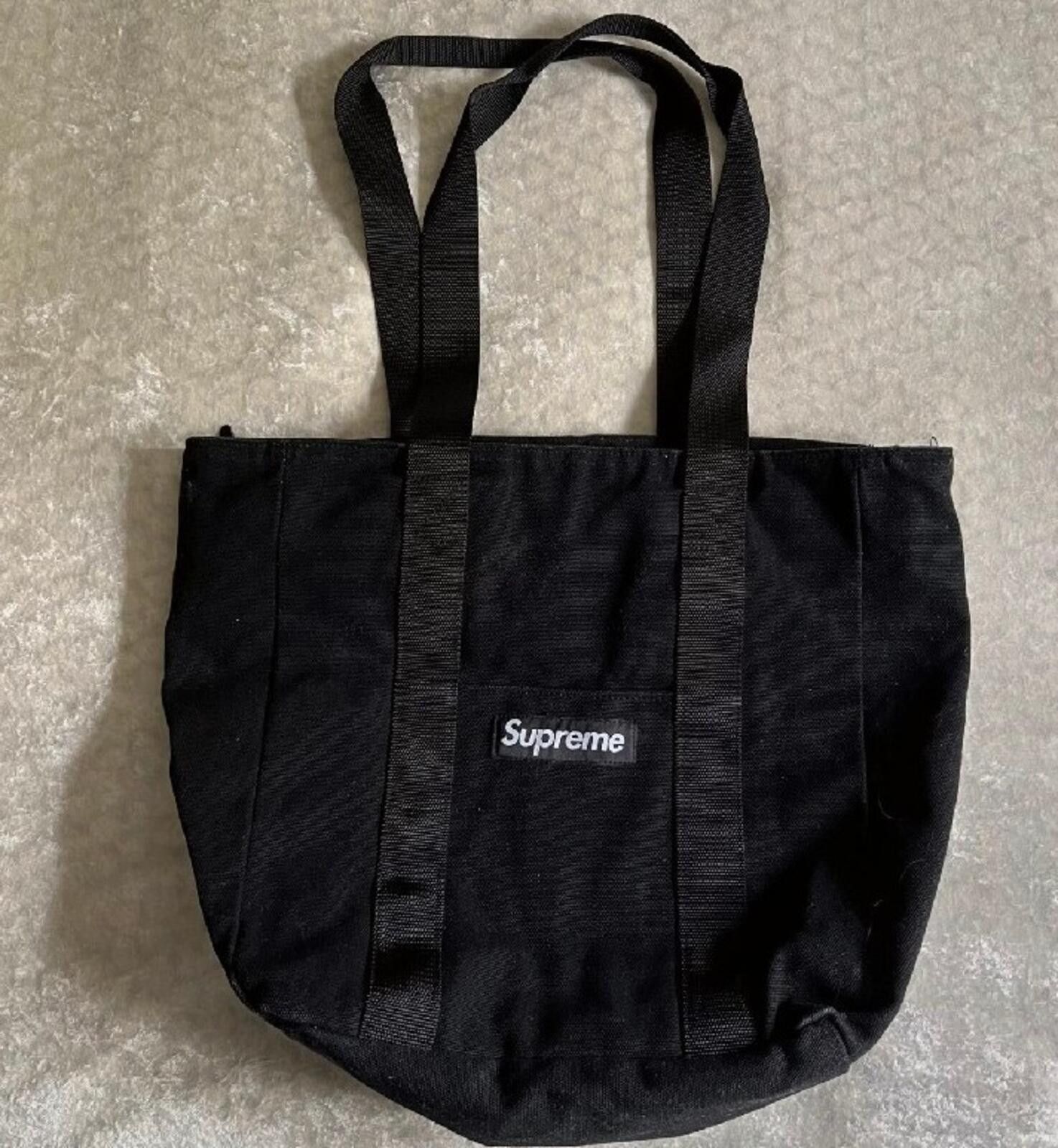 Supreme Supreme Fuck Denim Tote Bag Ian Connor 2013 Box Logo Very
