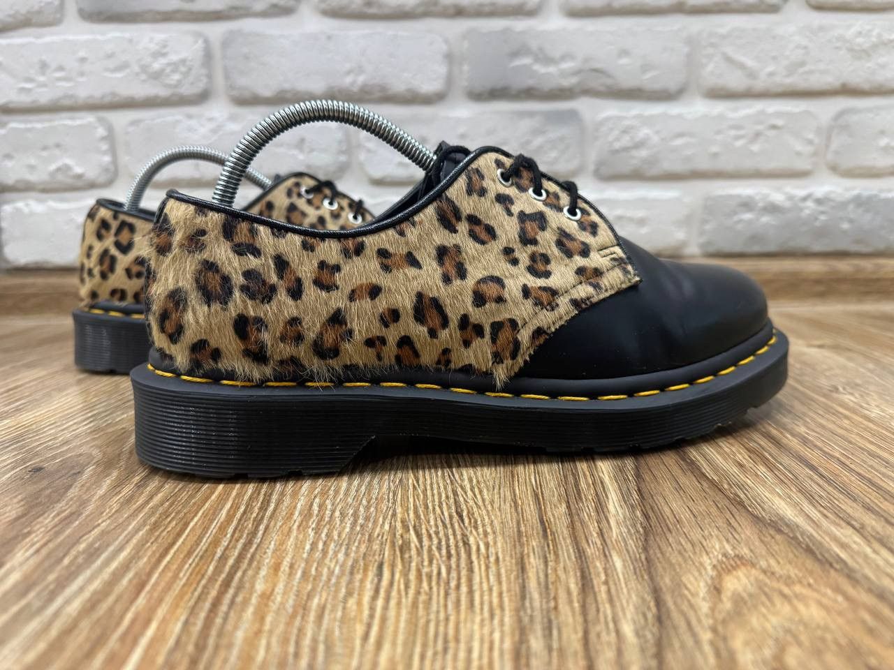 Dr. Martens Vintage Dr. Marten Docs 1461 Leopard Black Oxford Loafer Size US 7 / IT 37 - 10 Thumbnail