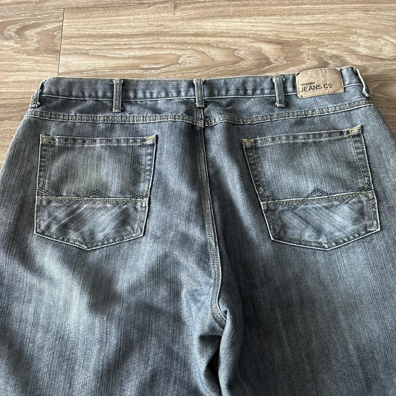 Vintage Crazy Vintage Y2K/2000s Baggy Grunge Dark Wash Skater Denim Jeans! 40x32 Size US 40 / EU 56 - 7 Thumbnail