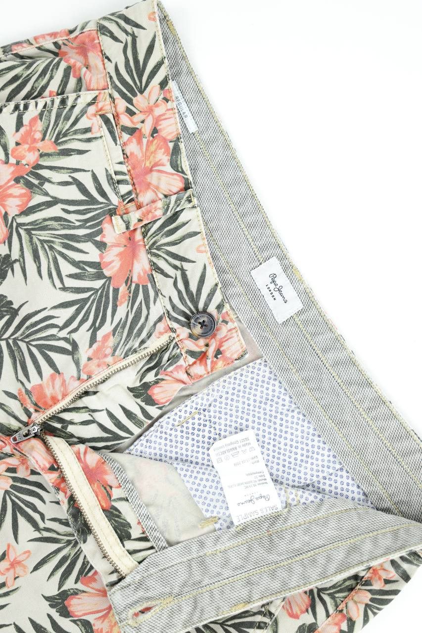 Pepe Jeans PEPE JEANS Printed chino shorts Size US 32 / EU 48 - 6 Thumbnail