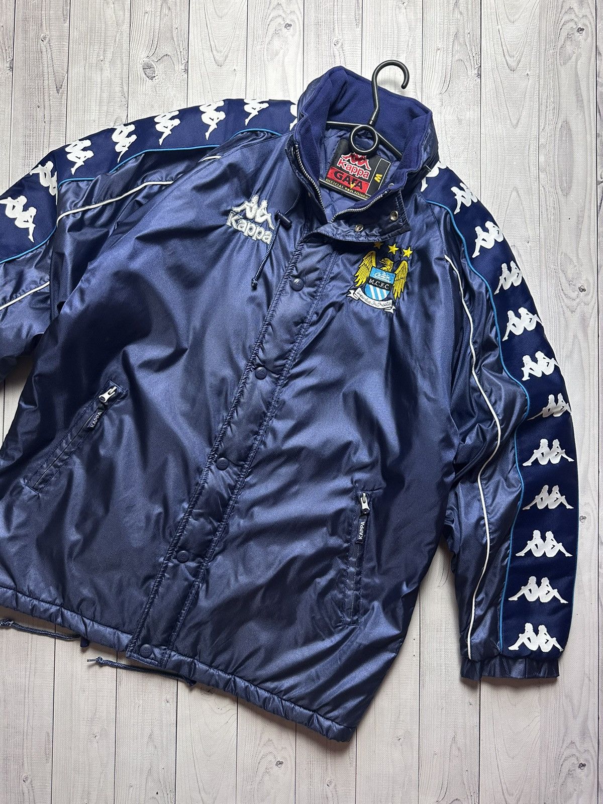 Kappa Vintage kappa Manchester city jacket size M rare big logo Size US M / EU 48-50 / 2 - 4 Thumbnail