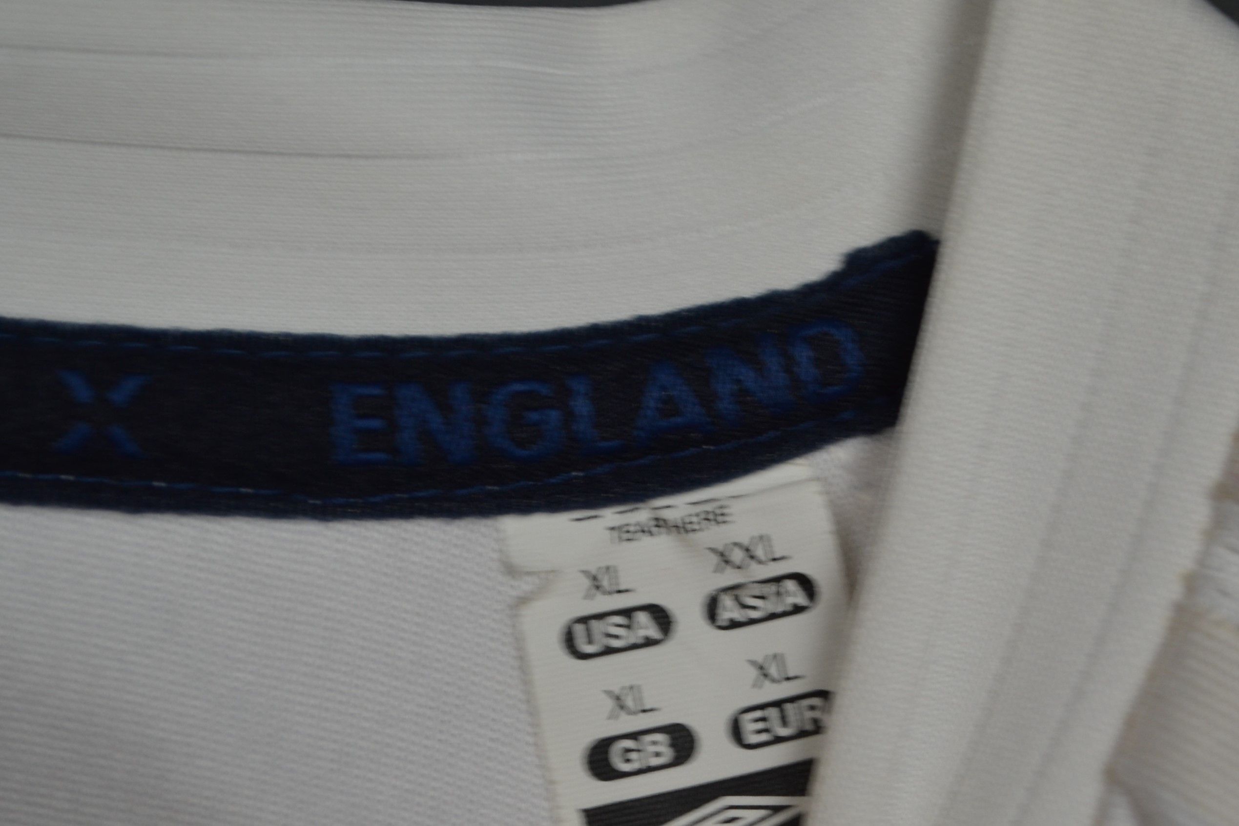 Umbro England 2007-2009 Umbro Home Soccer Jersey Football Shirt XL Size US XL / EU 56 / 4 - 6 Thumbnail