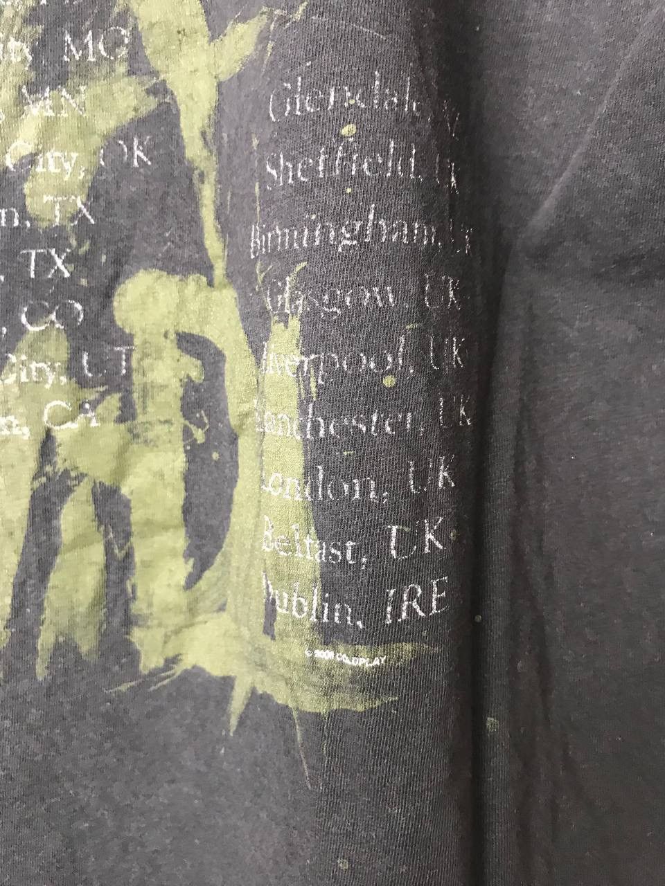 Band Tees 🔥 2008 Coldplay Viva La Vida Tour T Shirt Rock Tee Size US L / EU 52-54 / 3 - 10 Thumbnail