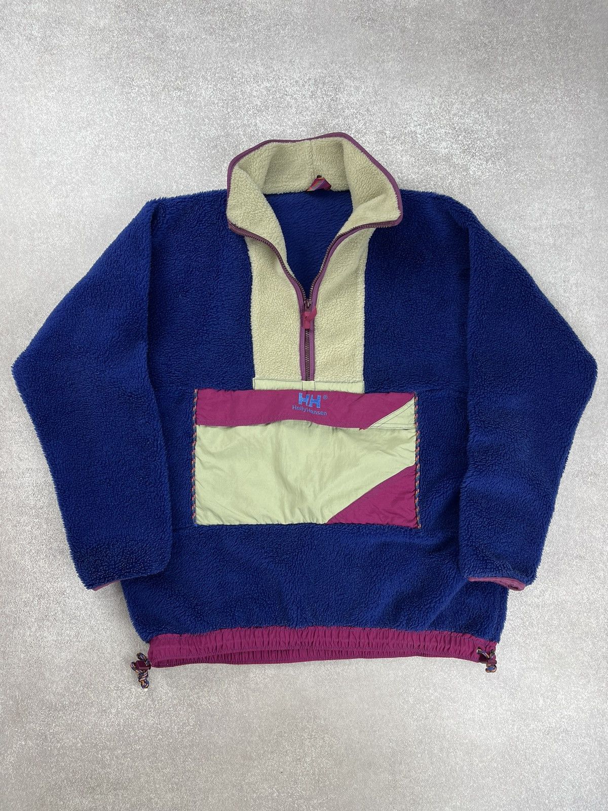 Helly Hansen × Vintage Vintage Helly Hansen Fleece Anorak Jacket Men’s Size US L / EU 52-54 / 3 - 1 Thumbnail