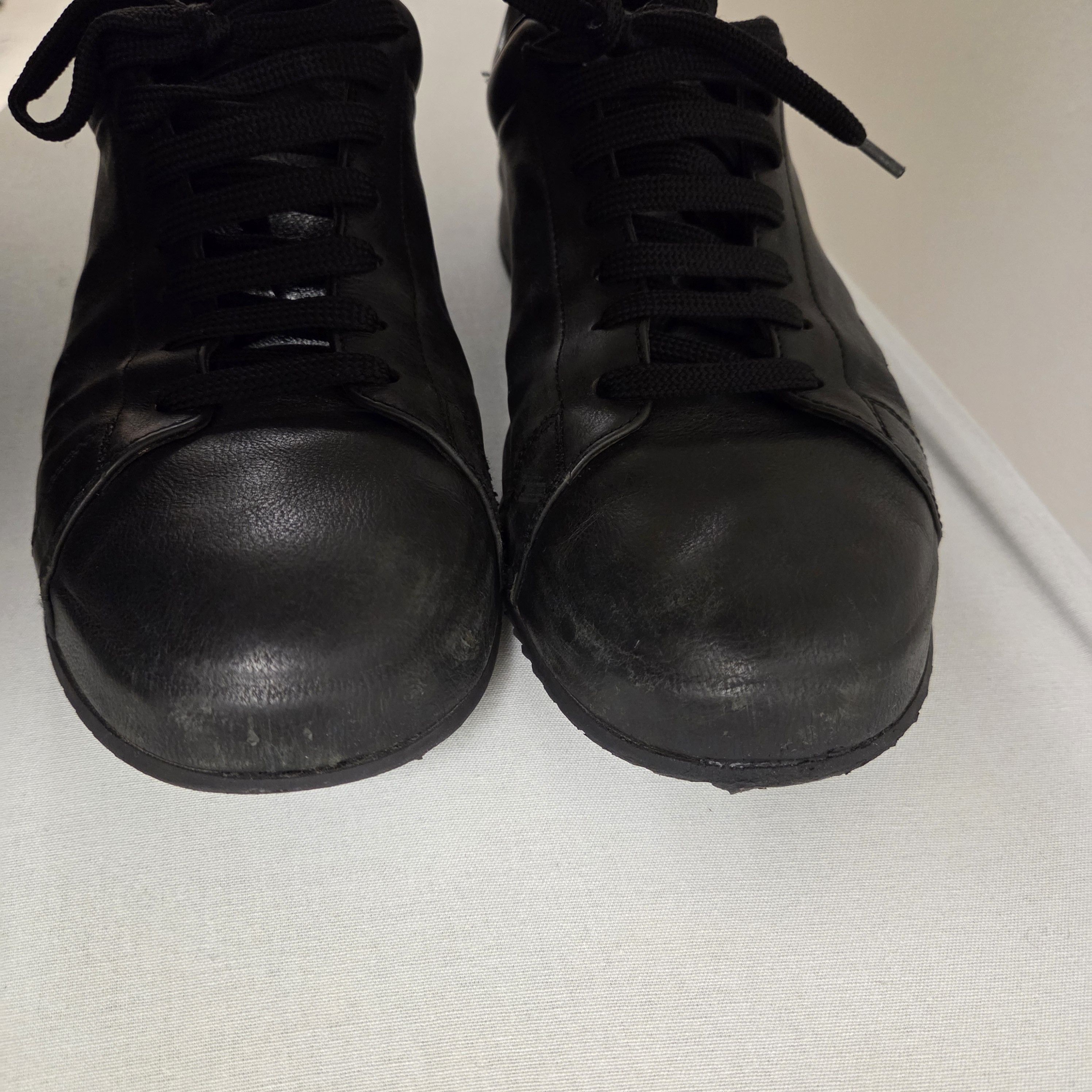 Officine Creative Officine Creative Black Calfskin Sneakers Size US 7 / EU 40 - 7 Thumbnail