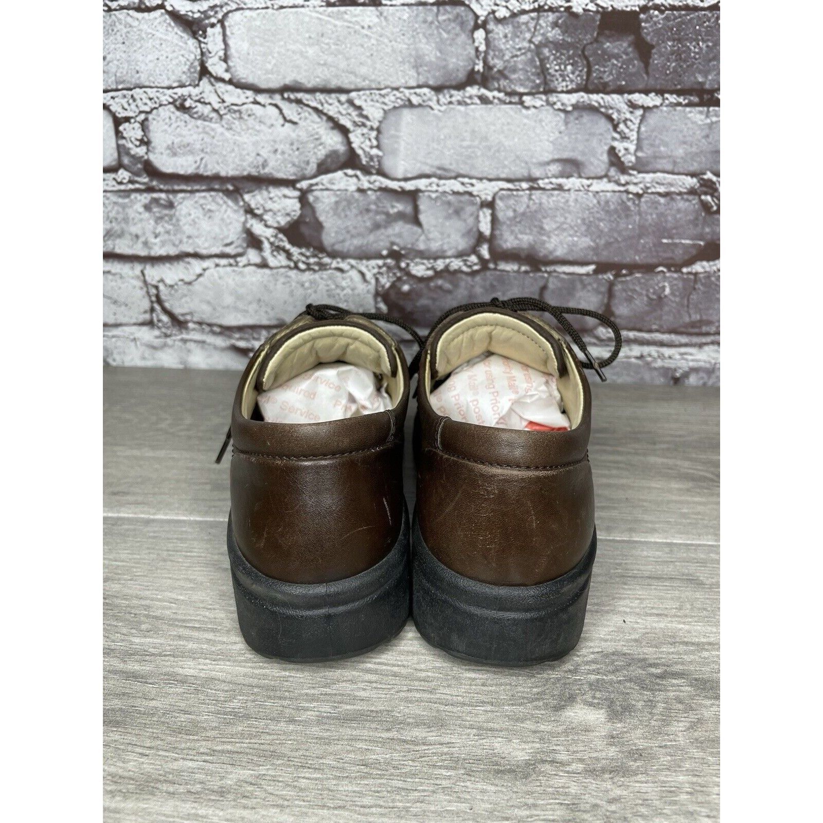 Ecco Ecco Choice Brown Suede Leather Comfort Lace Up Shoes Women’ Size US 7.5 / IT 37.5 - 4 Thumbnail
