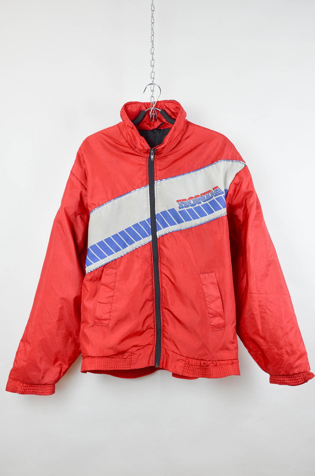 Honda Vintage Honda Racing Team Puffer Jacket - Size L Size US L / EU 52-54 / 3 - 1 Thumbnail
