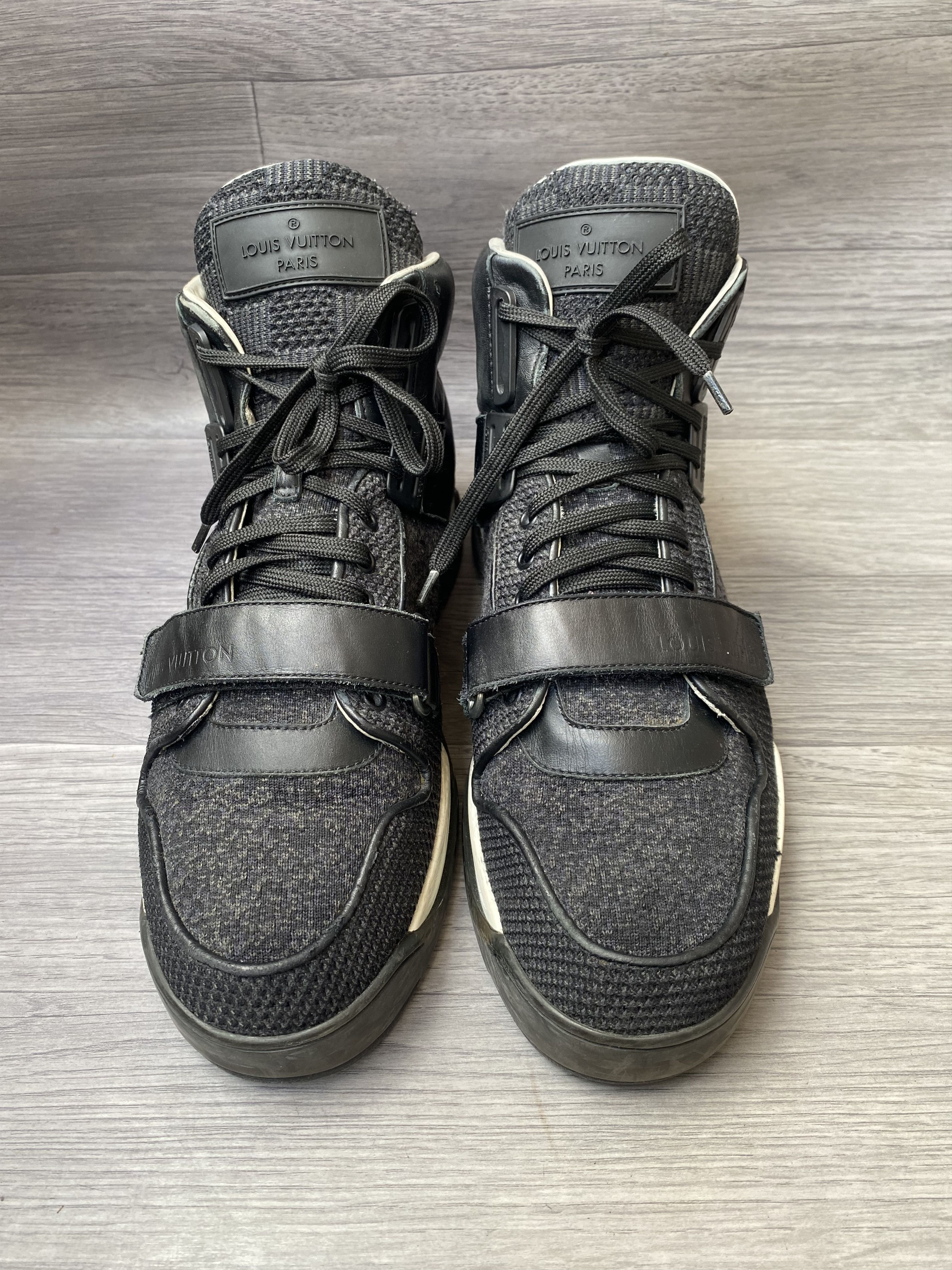 Louis Vuitton Louis vuitton trail blazer knit hi-top sneaker uk 7 Size US 8 / EU 41 - 4 Thumbnail