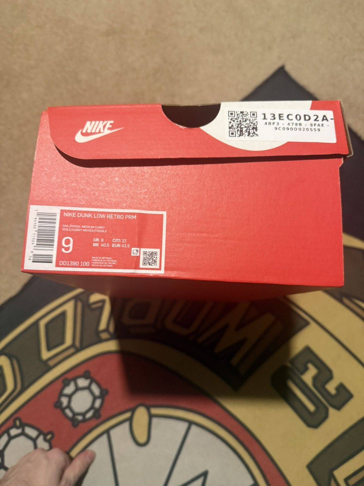 Nike Nike Dunk Low Medium Curry Size 9 Size US 9 / EU 42 - 7 Thumbnail