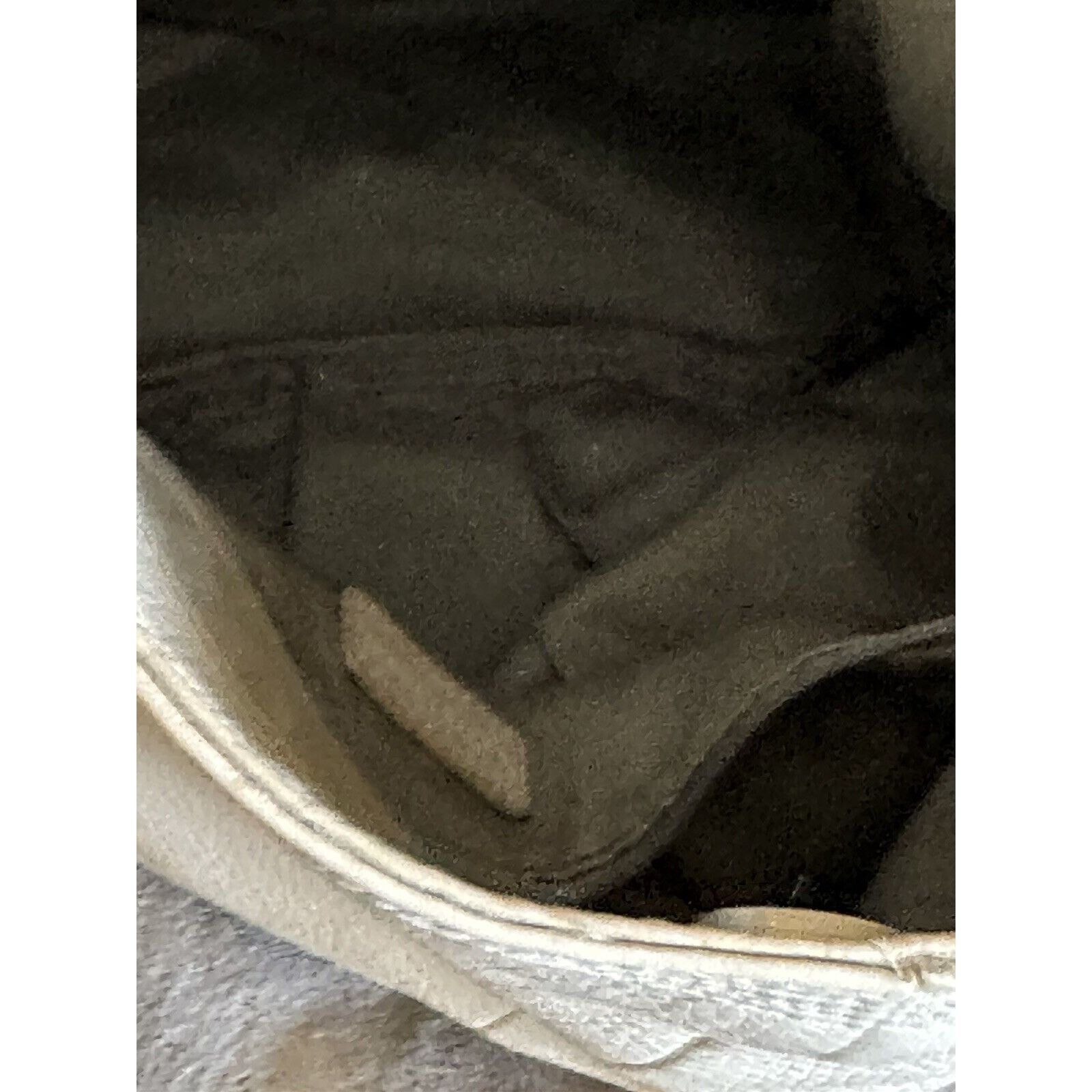 Calvin Klein VTG Tote Calvin Klein Pebble Leather, Hobo Bag Slouchy Purse Size ONE SIZE - 14 Thumbnail
