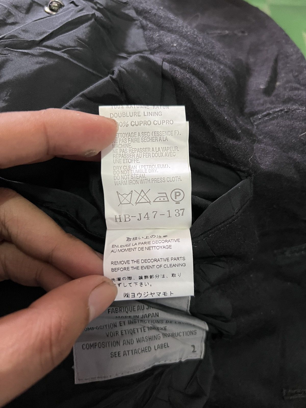 Yohji Yamamoto Aw06 Yohji Yamamato Badge Jacket Size US M / EU 48-50 / 2 - 9 Thumbnail